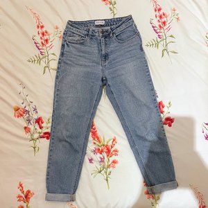 [GENTLY USED] Cello High-Rise Mom Jeans (Light Wash)